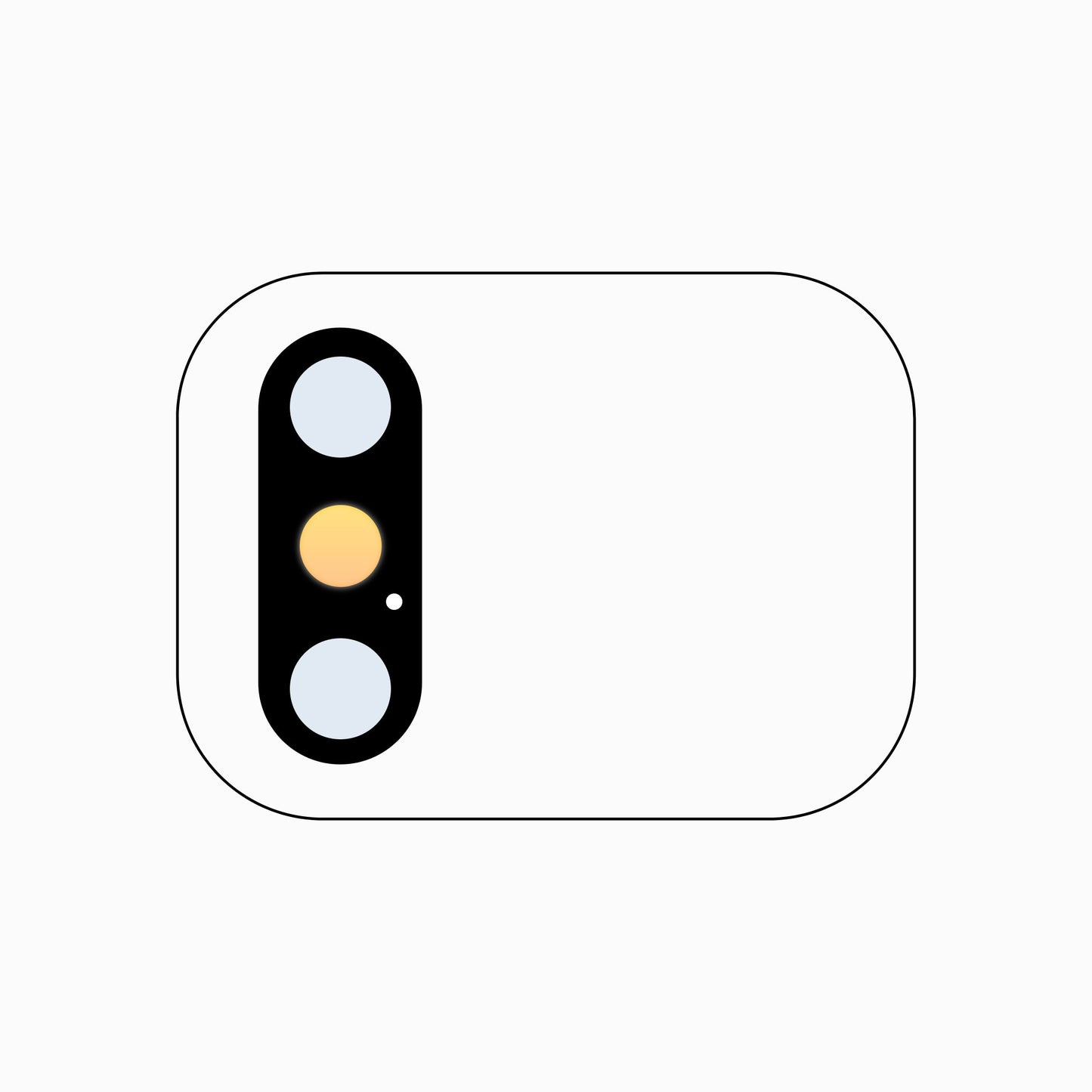 iPhone X Series Back Camera Lens – 3C EASY Replacement Part (Aftermarket)