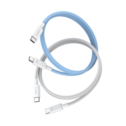 PISEN PRO USB-C to USB-C Braided Cable – 60W Fast-Charging & Sync Cable (CC11)