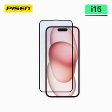 PISEN Clear Tempered Glass Screen Protector for iPhone 15 – 9H HD Glass, 10+1 Pack (MRE-TM44)