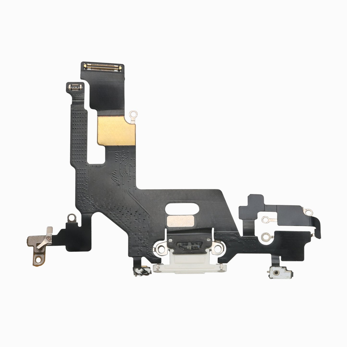 iPhone 11 Charging Port Flex Cable – 3C EASY Replacement Part (Original, White)
