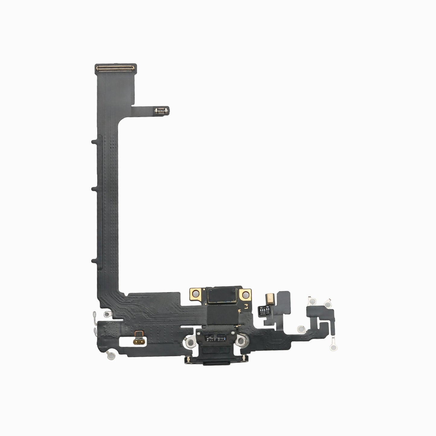 iPhone 11 Pro Max Charging Port Flex Cable – 3C EASY Replacement Part (Original, Black)