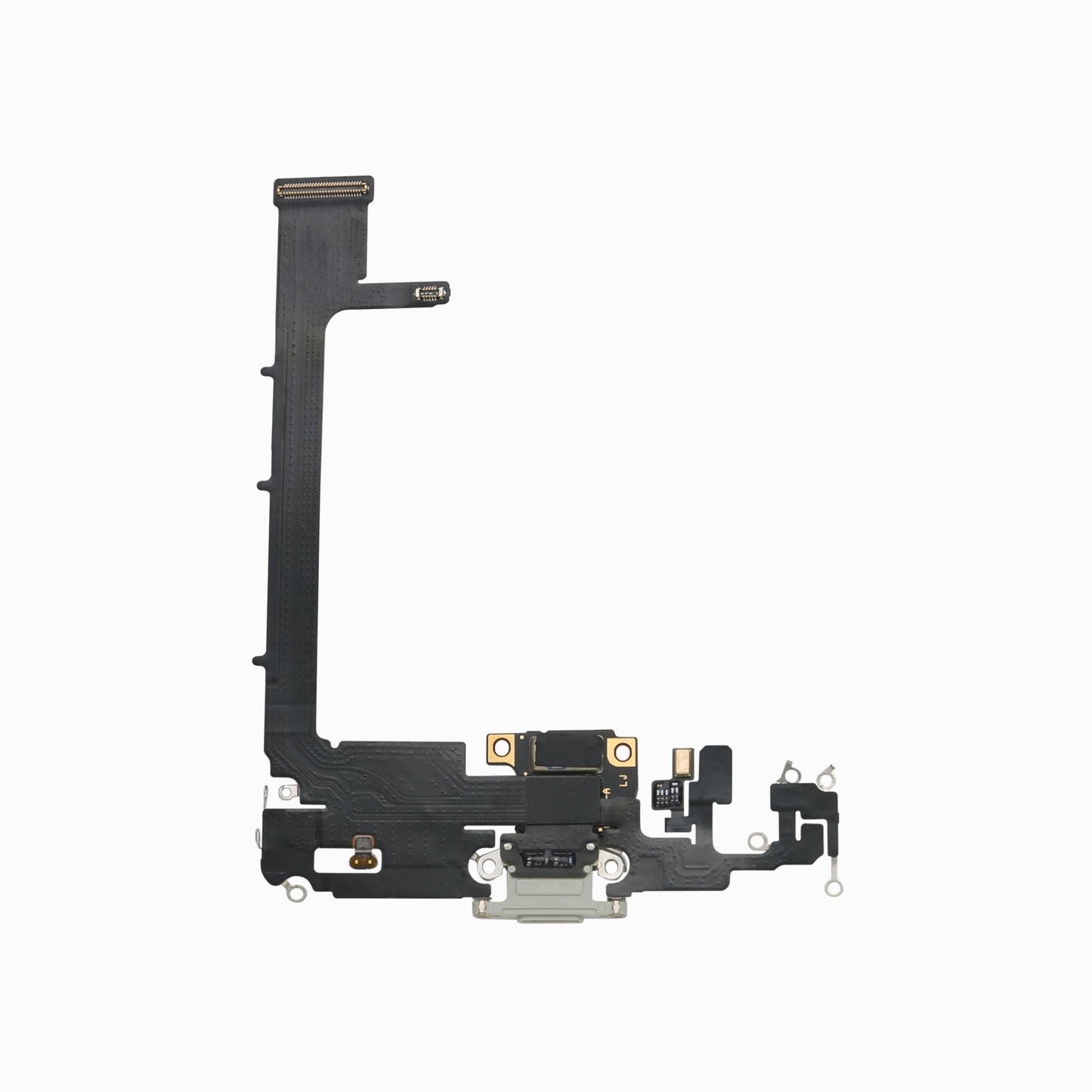 iPhone 11 Pro Max Charging Port Flex Cable – 3C EASY Replacement Part (Original, White)