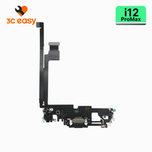 iPhone 12 Pro Max Charging Port Flex Cable – 3C EASY Replacement Part (Original, Black)