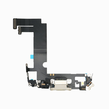iPhone 12 mini Charging Port Flex Cable – 3C EASY Replacement Part (Original, White)