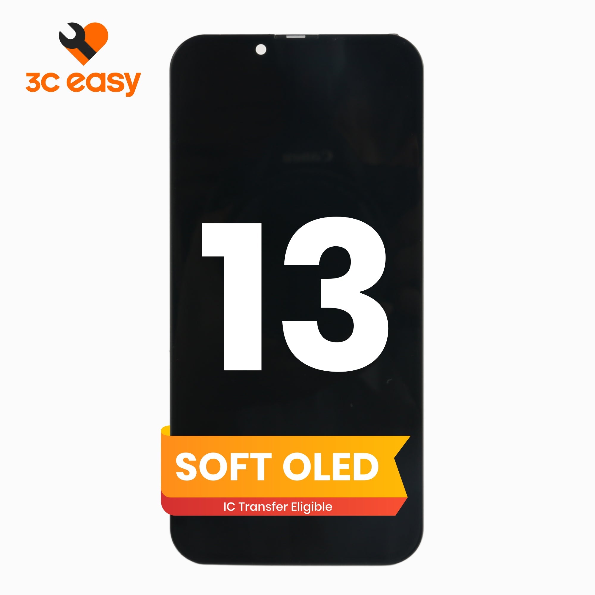 iPhone 13 Screen Replacement – 3C EASY Replacement Part (Soft OLED)