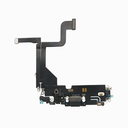 iPhone 13 Pro Charging Port Flex Cable – 3C EASY Replacement Part (Original, Black)
