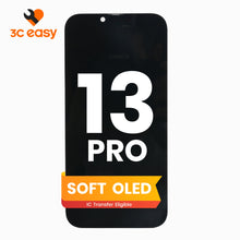 iPhone 13 Pro Screen Replacement – 3C EASY Replacement Part (Soft OLED, Black)