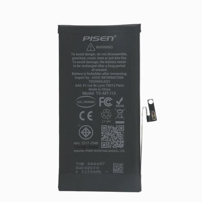 PISEN Replacement Battery for iPhone 13 – Built-In Internal Phone Battery (I13)
