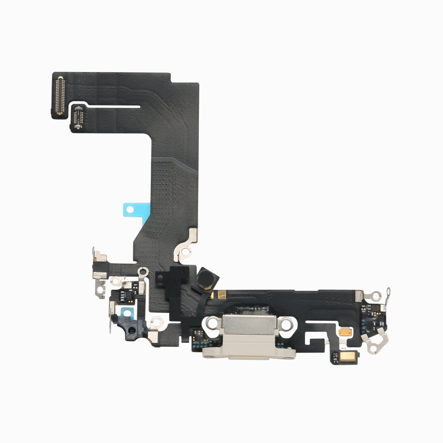 iPhone 13 mini Charging Port Flex Cable – 3C EASY Replacement Part (Original, White)