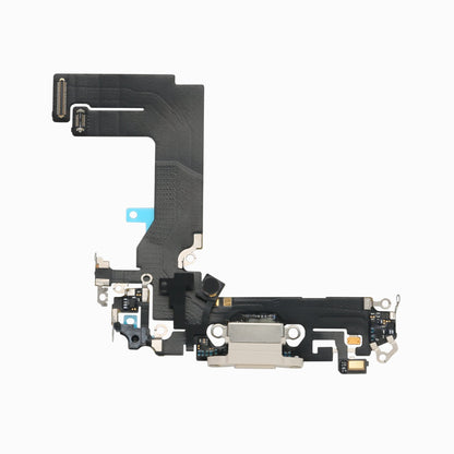 iPhone 13 mini Charging Port Flex Cable – 3C EASY Replacement Part (Original, White)