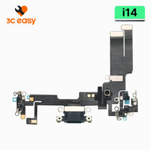 iPhone 14 Charging Port Flex Cable – 3C EASY Replacement Part (Original, Black)