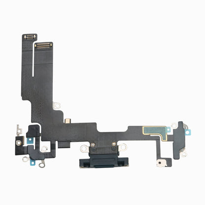 iPhone 14 Charging Port Flex Cable – 3C EASY Replacement Part (Original, Black)