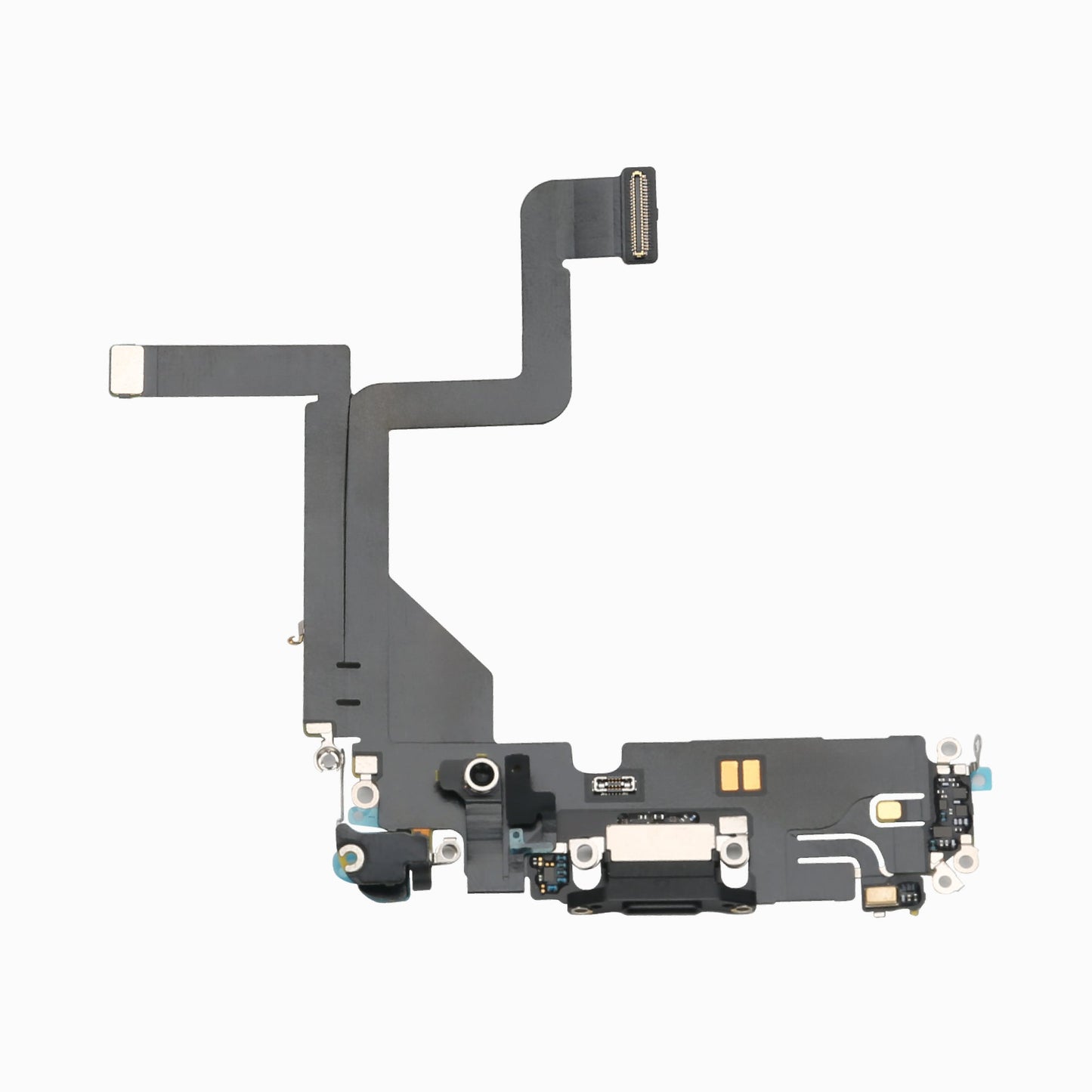 iPhone 14 Pro Charging Port Flex Cable – 3C EASY Replacement Part (Original, Black)