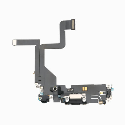iPhone 14 Pro Charging Port Flex Cable – 3C EASY Replacement Part (Original, Black)