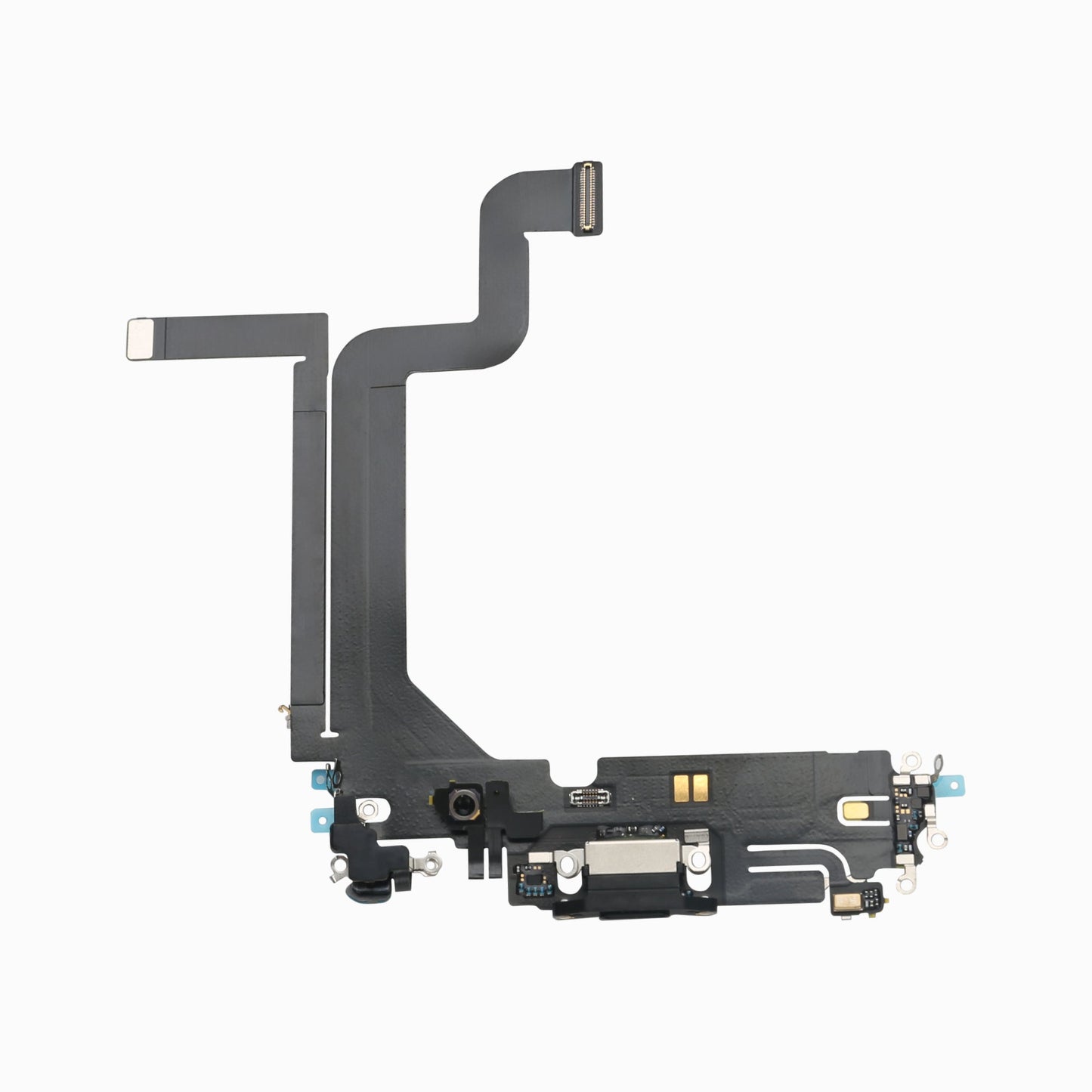 iPhone 14 Pro Max Charging Port Flex Cable – 3C EASY Replacement Part (Original, Black)