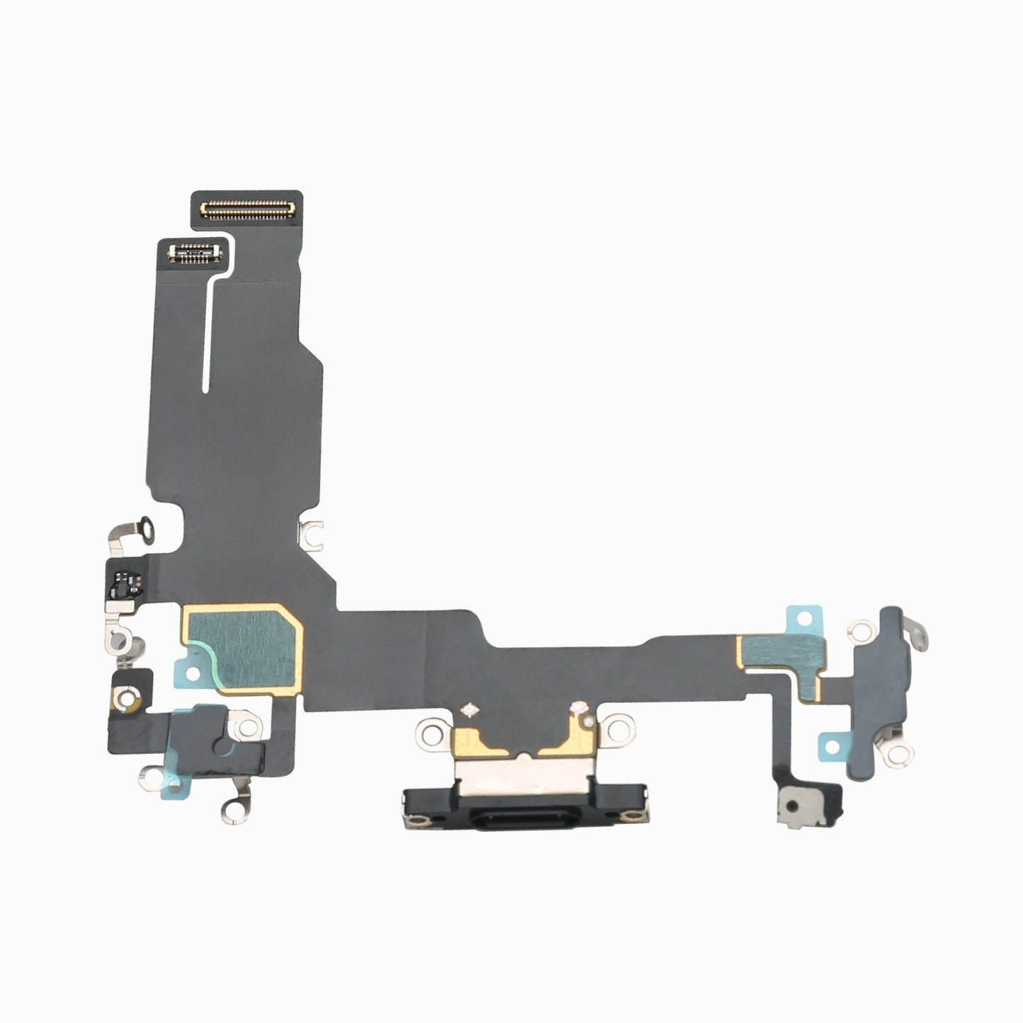 iPhone 15 Charging Port Flex Cable – 3C EASY Replacement Part (Original, Black)