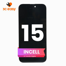 iPhone 15 Screen Replacement – 3C EASY Replacement Part (INCELL, Black)