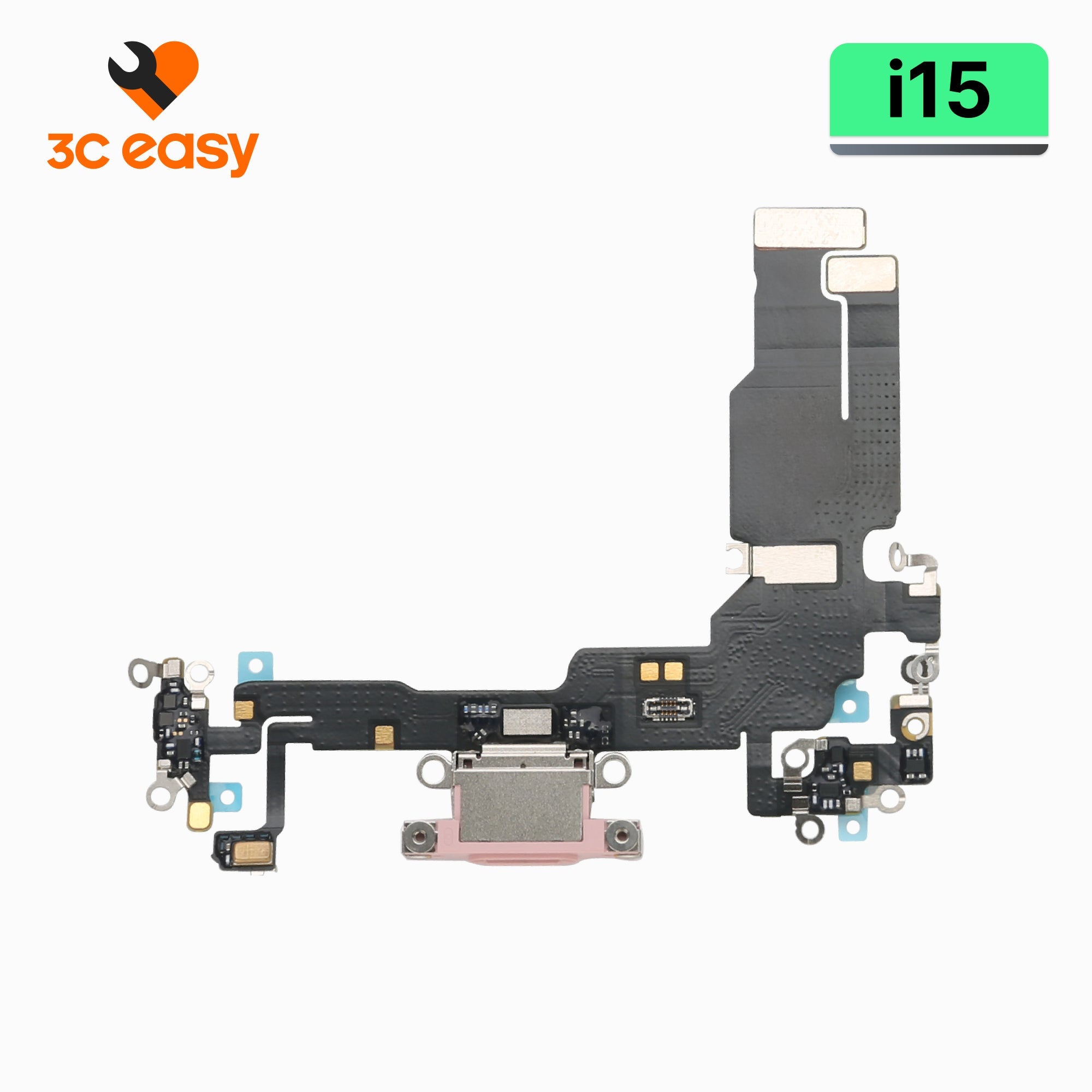 iPhone 15 Charging Port Flex Cable – 3C EASY Replacement Part (Original)