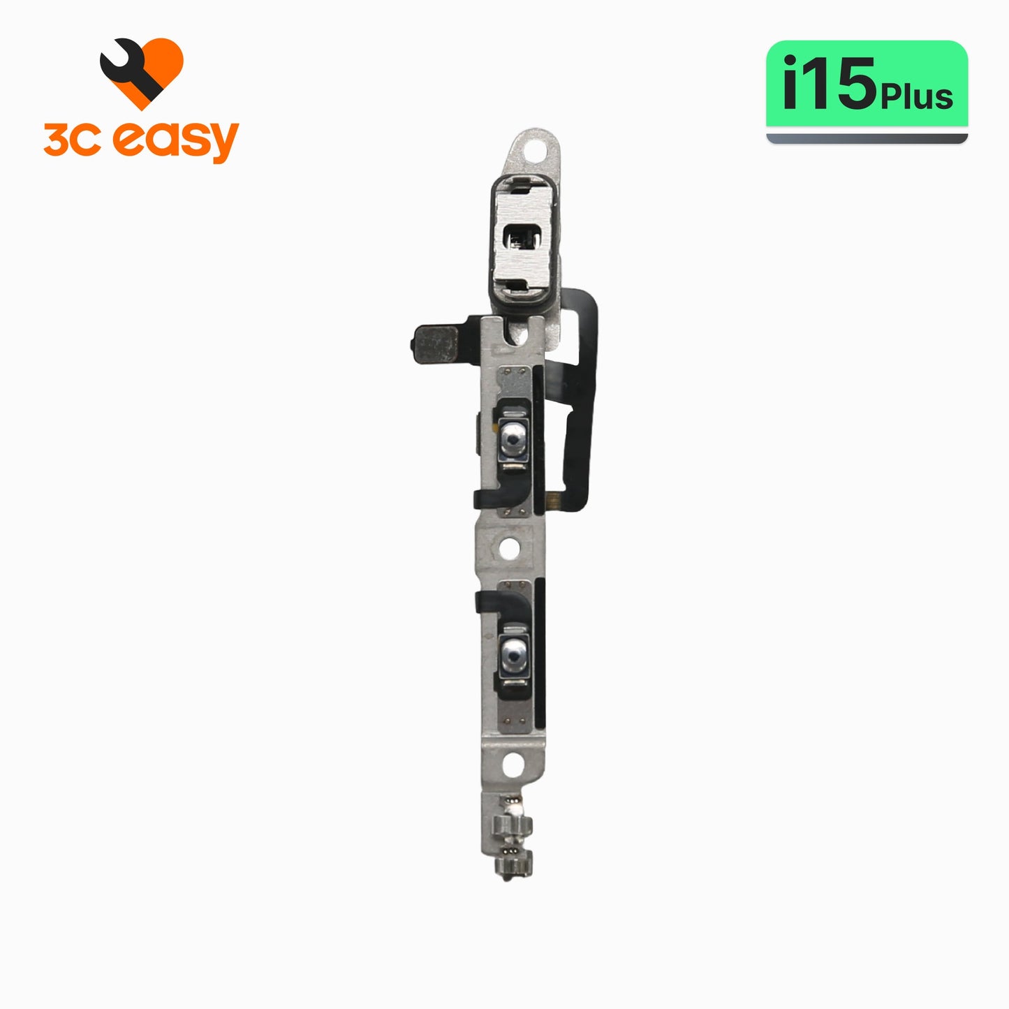 iPhone 15 Plus Volume Button Flex Cable – 3C EASY Replacement Part