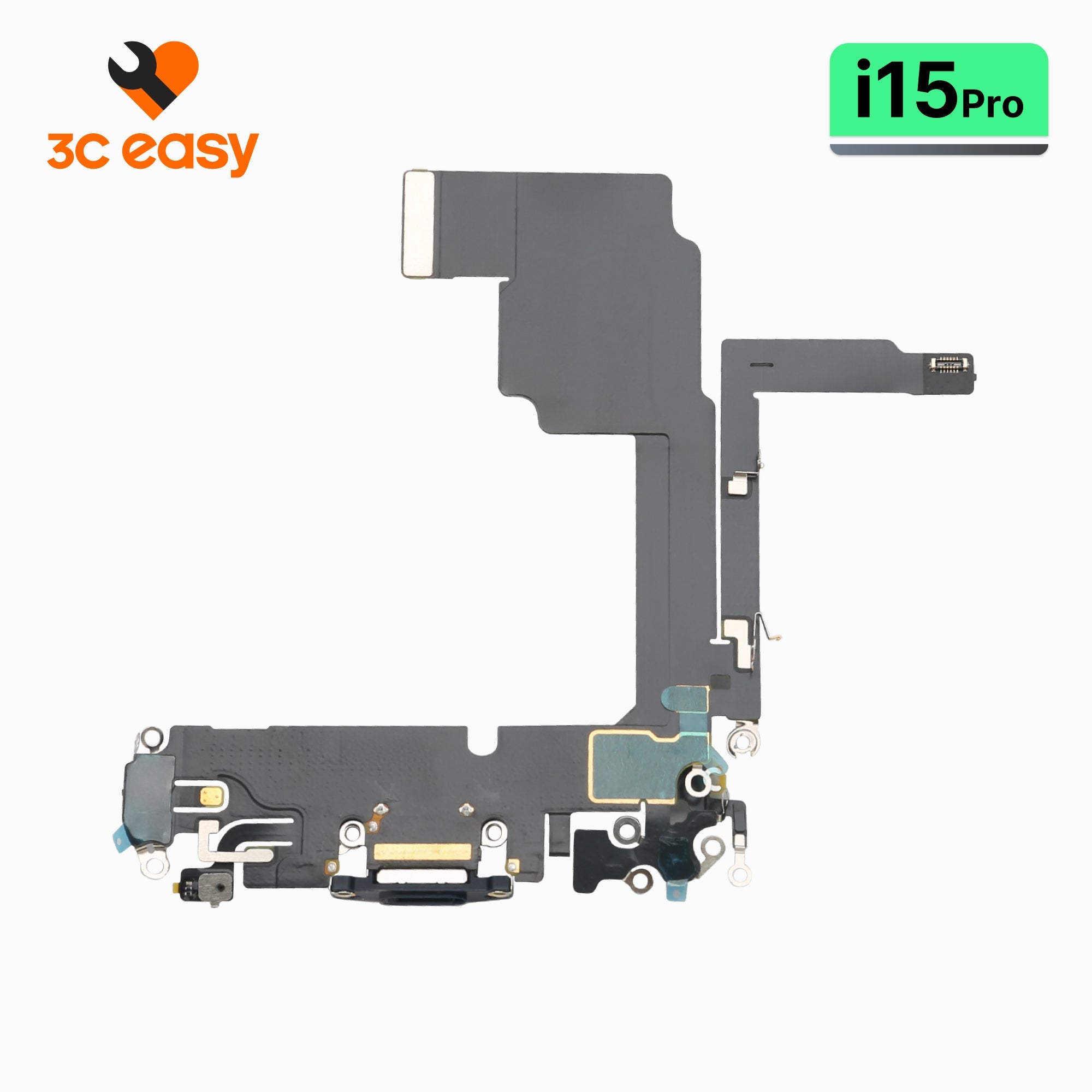 iPhone 15 Pro Charging Port Flex Cable – 3C EASY Replacement Part (Original)