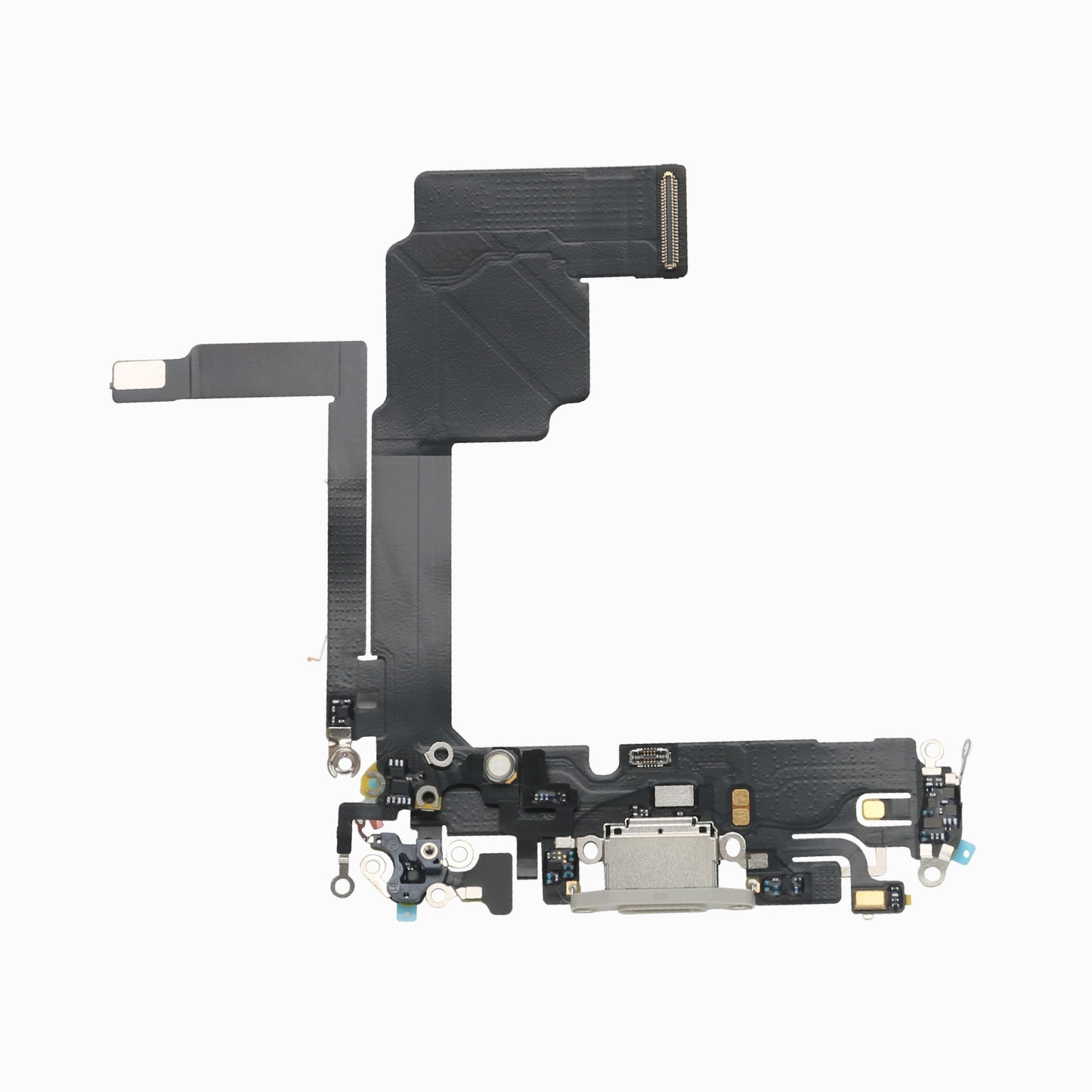 iPhone 15 Pro Charging Port Flex Cable – 3C EASY Replacement Part (Original, White)