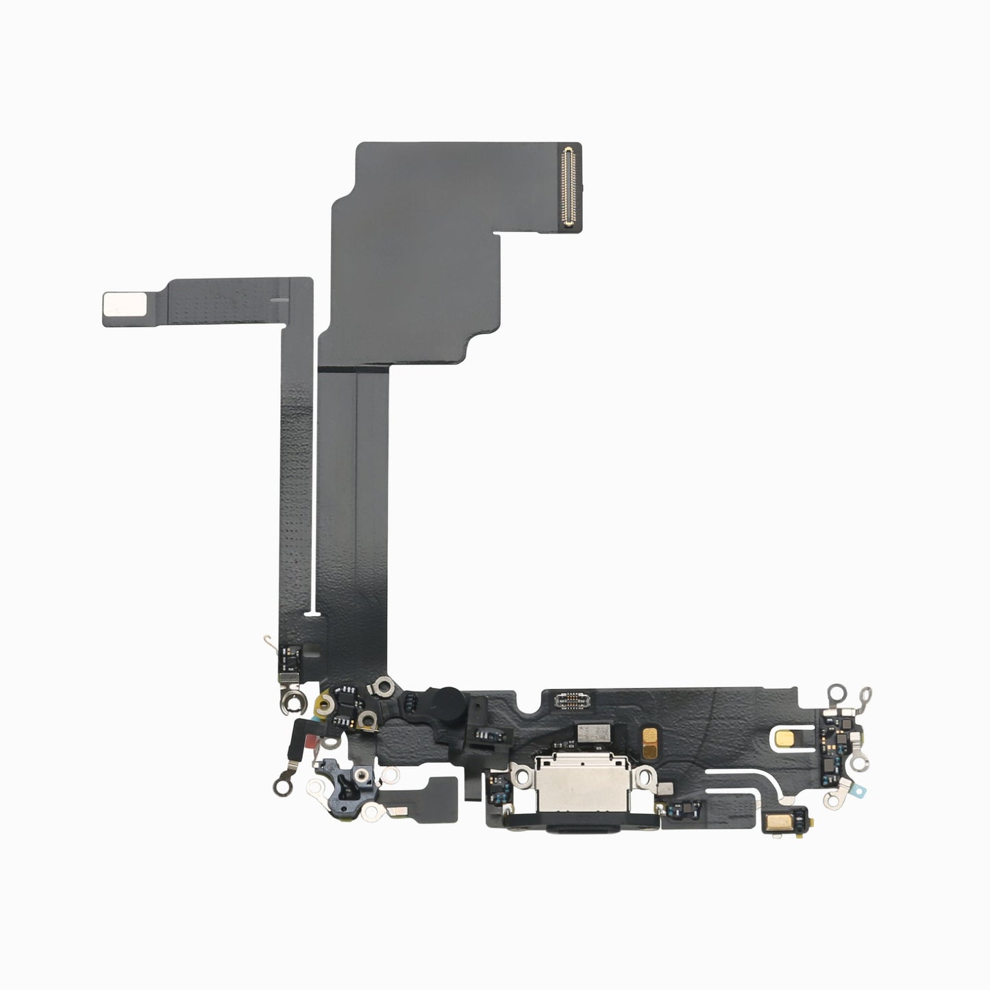 iPhone 15 Pro Max Charging Port Flex Cable – 3C EASY Replacement Part (Original, Black)