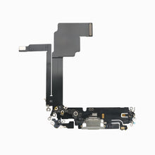 iPhone 15 Pro Max Charging Port Flex Cable – 3C EASY Replacement Part (Original, White)