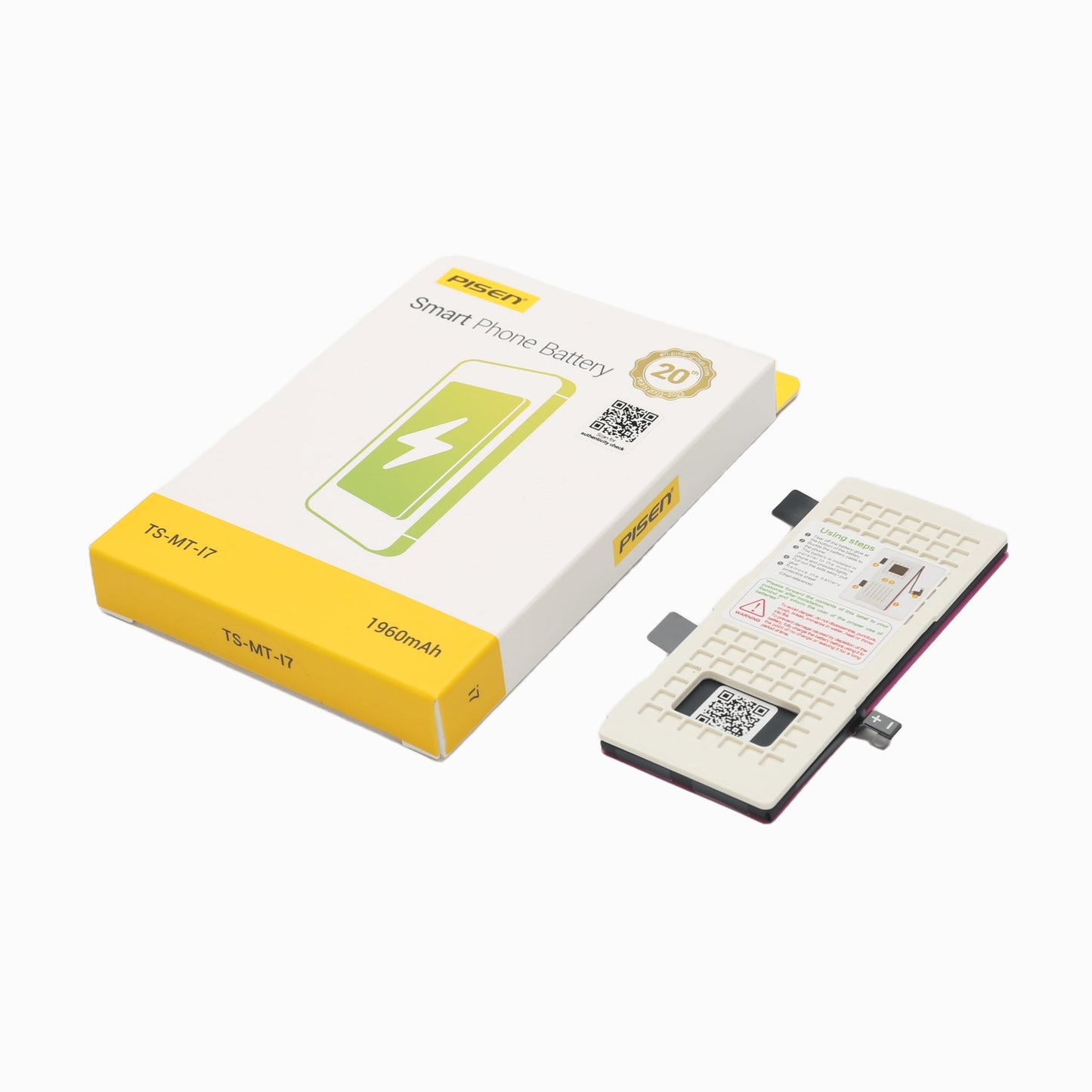 PISEN Replacement Battery for iPhone 7 – Built-In Internal Phone Battery (I7)