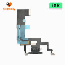 iPhone XR Charging Port Flex Cable – 3C EASY Replacement Part (Original, Black)