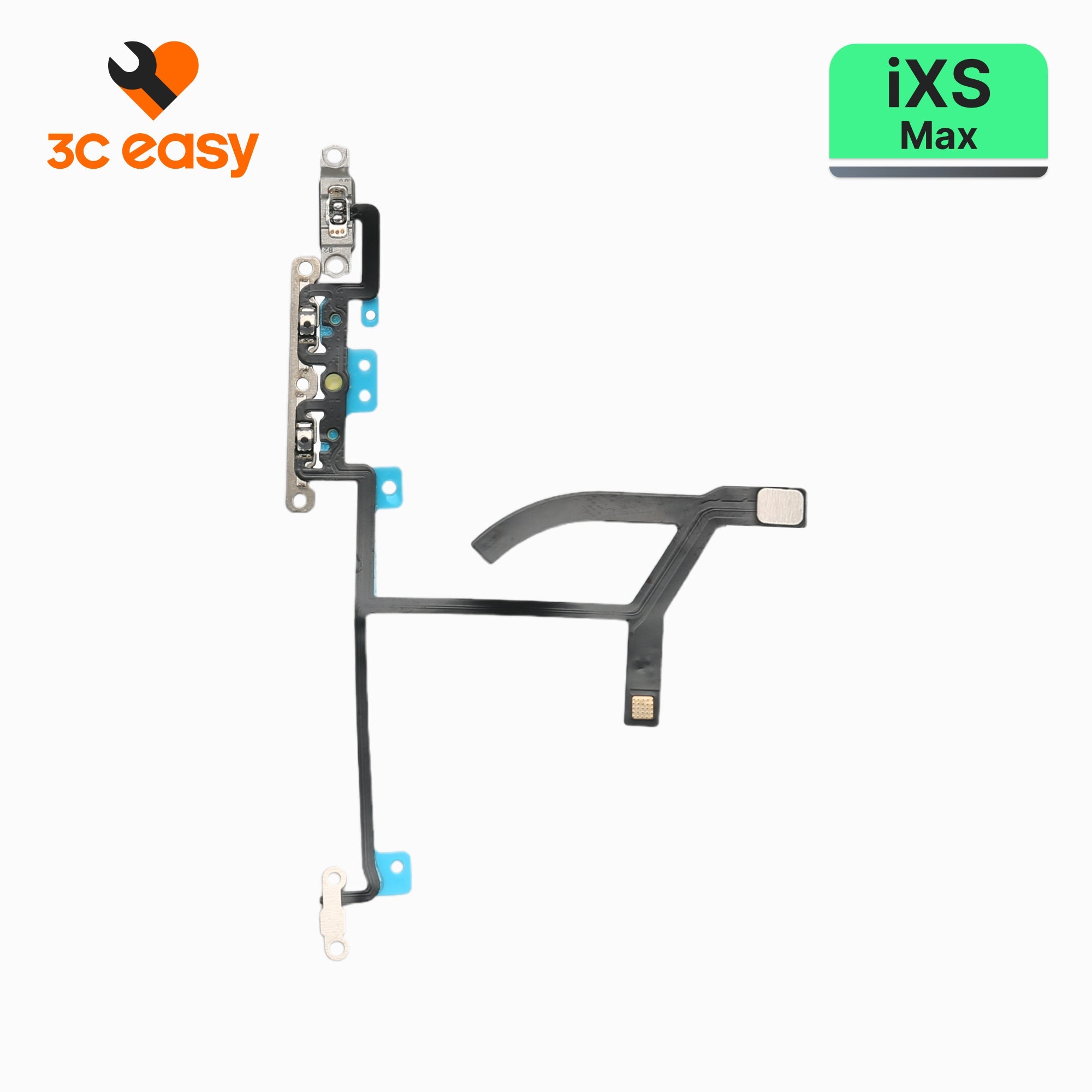 iPhone XS Max Volume Button Flex Cable – 3C EASY Replacement Part