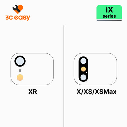 iPhone X Series Back Camera Lens – 3C EASY Replacement Part (Aftermarket)