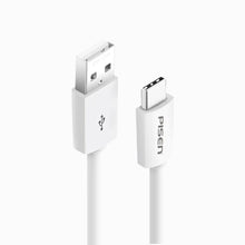 PISEN Mr White USB-A to USB-C Cable 1m – Charging & Sync Cable, White (TC25-1000)